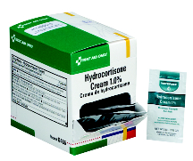 HYDROCORTISONE CREAM 1% .9GM 25/CTN (CT) - Hydrocortisone
